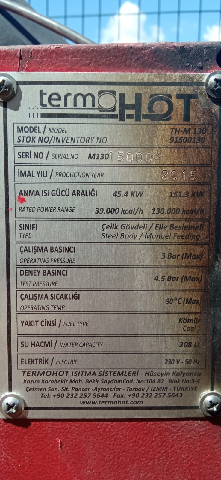 Kalorifer Kazanı